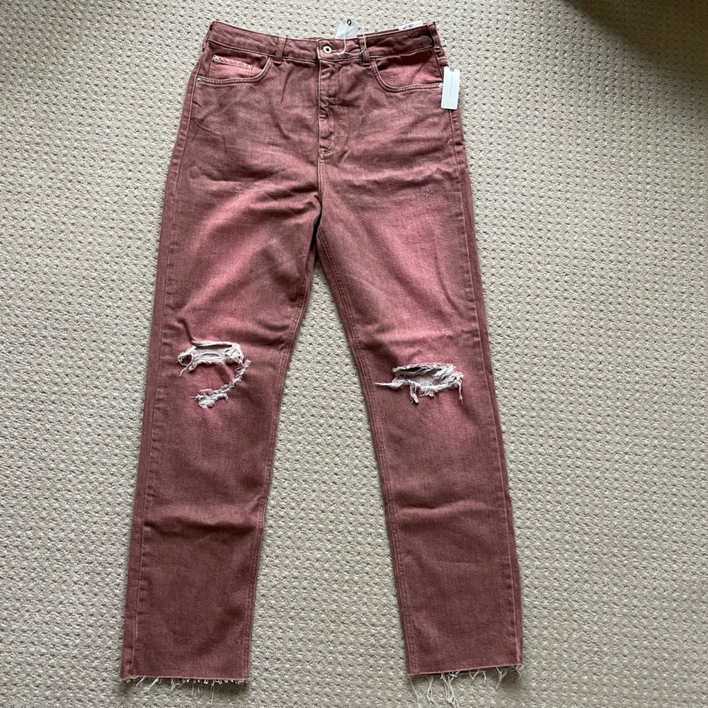 Unique mauve jeans! Never worn!